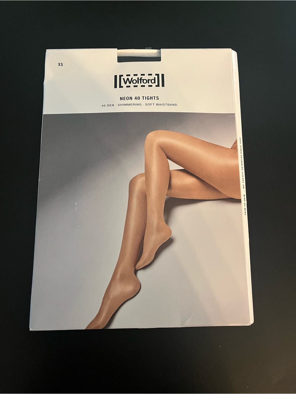 Wolford Neon 40 Tights Size XS (Black)